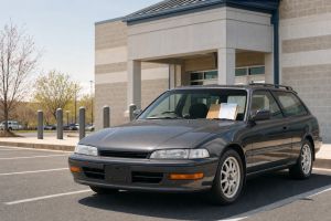 Right-hand-drive JDM vehicle in Virginia for imported vehicle registration planning